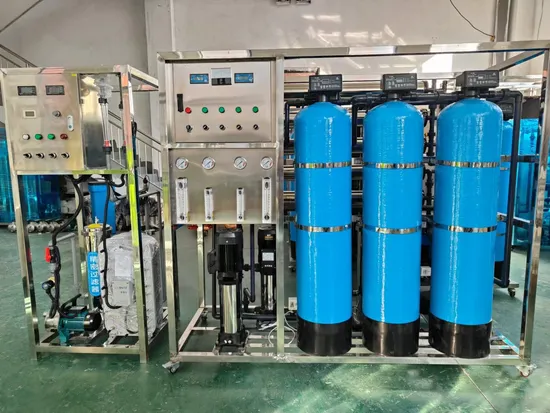  500lph Two-Stage EDI Water Softener Equipment UV Reverse Osmosis Machine Filter Filtration System